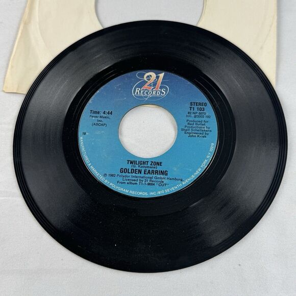 1980s Classic Pop Rock 45s Lot Of 10 NM Vinyl With VG+ Original Sleeves - Picture 11 of 11